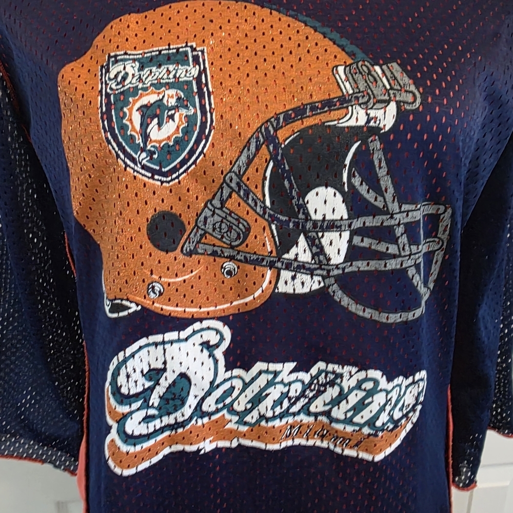 Vintage NFL Miami Dolphins Jersey Dress XL - Picture 5 of 10